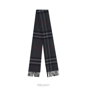 (해외배송) 버버리 Burberry 체크 프린지 에지 스카프 8077880