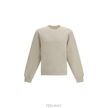 (해외배송) 생로랑 Saint Laurent 로고 자수 크루넥 스웨트셔츠 859817Y36SW