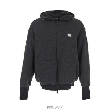(해외배송) 돌체앤가바나 Dolce Gabbana 로고 플라크 집업 재킷 G9YF6TGG711