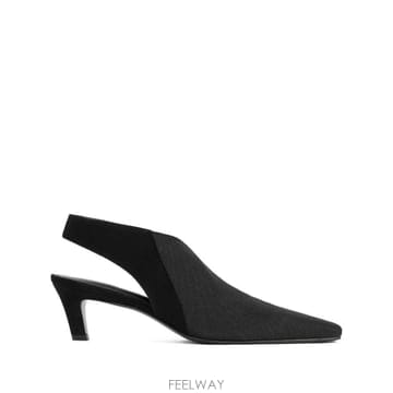 당일배송 토템 스웨이드 펌프스 50mm