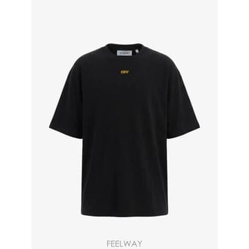 당일배송 오프화이트 애로우 로고 프린트 티셔츠