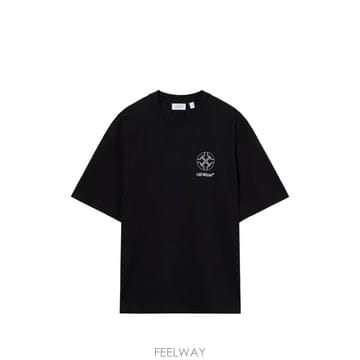 당일배송 오프화이트 오프라인 하프 애로우 티셔츠