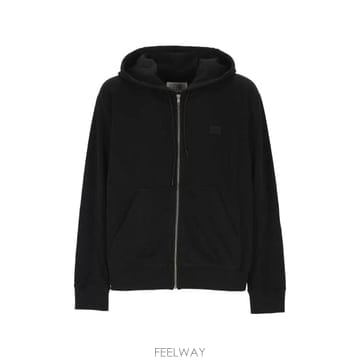 당일배송 메종마르지엘라 로고 패치 후드 집업
