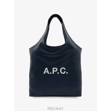 당일배송 아페쎄 니논 로고 프린트 토트 백