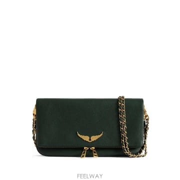 당일배송 쟈딕앤볼테르 락 그레인 레더 클러치