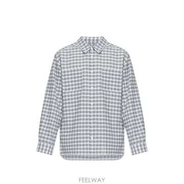 당일배송 아페쎄 Malcom check pattern shirt