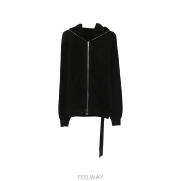 당일배송 릭오웬스  타워 김프 블랙 컴팩트 헤비 저지 후디