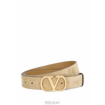 Valentino ���Ϲ�� �߷�Ƽ�� ����ٴ� VLogo Signature suede belt���Ϲ�� �߷�Ƽ�� ����ٴ� VLogo Signature suede belt