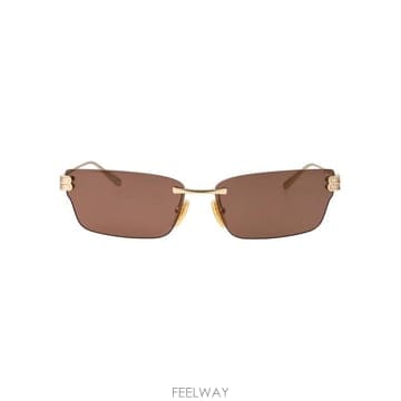 26SS 발렌시아가 선글라스 BB0487S 004 gold