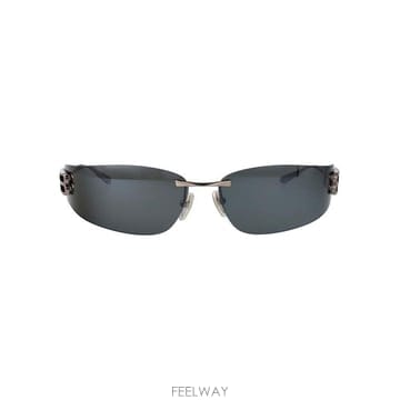 26SS 발렌시아가 선글라스 BB0484S 003 silver
