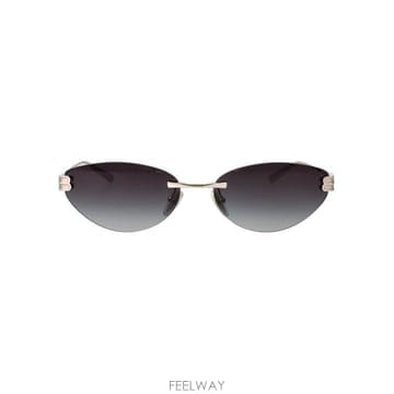 26SS 발렌시아가 선글라스 BB0486S 002 silver