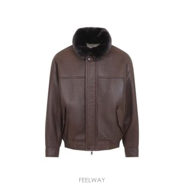 26FW 이브살로몬 봄버 자켓 27WHV61070MESO B3325 CHOCO IVORY