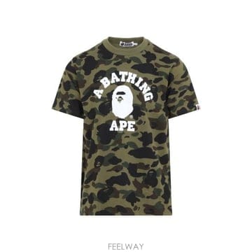 Bape 26FW ������ ���� Ƽ���� 001CSM801006M GREEN26FW ������ ���� Ƽ���� 001CSM801006M GREEN