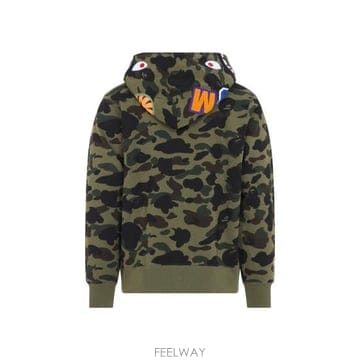 Bape 26FW ������ �ĵ� Ƽ���� 001ZPM801012M GREEN26FW ������ �ĵ� Ƽ���� 001ZPM801012M GREEN