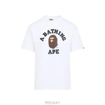 Bape 26FW ������ ���� Ƽ���� 001TEM801001M WHITE26FW ������ ���� Ƽ���� 001TEM801001M WHITE