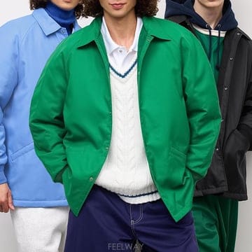 지유 GU 남성 패딩 코치 자켓 26FW