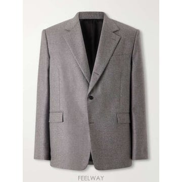 셀린느 머서 CASHMEREFLANNEL 블레이저 RV19K192H B0082429041