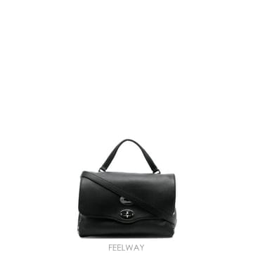 26FW 자넬라토 토트백 068010POSTINADAILY SZ0001 BLACK
