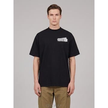 26FW 발렌시아가 반팔 티셔츠 850345 BLACK