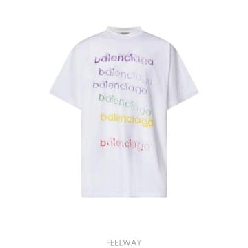 Balenciaga 26FW �߷��þư� ���� Ƽ���� 850345 TVVK99000 WHITE26FW �߷��þư� ���� Ƽ���� 850345 TVVK99000 WHITE