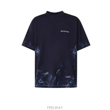 Balenciaga 26FW �߷��þư� ���� Ƽ���� 764235 TUVJ78065 NAVY26FW �߷��þư� ���� Ƽ���� 764235 TUVJ78065 NAVY