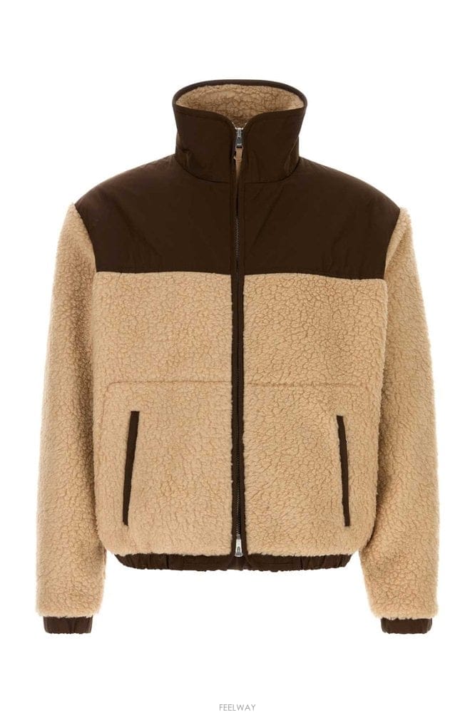 Ami �ƹ� ZIPPEDJACKETWITHNYLONDETAILS HJK94 B0442429464�ƹ� ZIPPEDJACKETWITHNYLONDETAILS HJK94 B0442429464