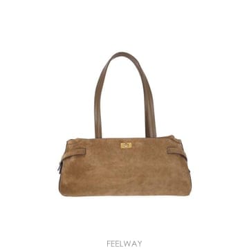 26FW 안야힌드마치 숄더백 210089 MOUTARDE BROWN