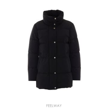 울리치 매디슨 미디 다운 자켓 블랙