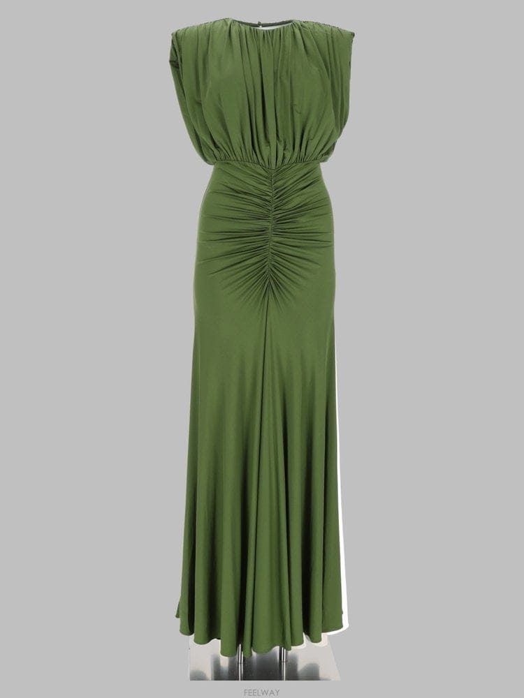 Self Portrait 26 F/W ���� ��Ʈ����Ʈ �巹�� AW26-009X-G_GREEN B004230910826 F/W ���� ��Ʈ����Ʈ �巹�� AW26-009X-G_GREEN B00423
