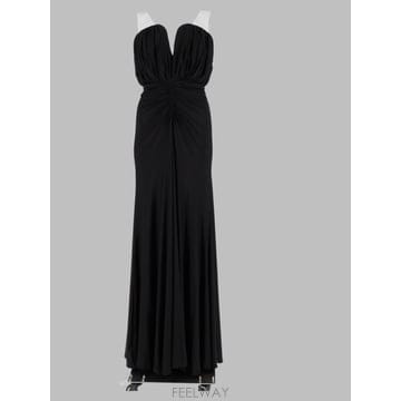 26 F/W 셀프 포트레이트 드레스 SC26-039X-B_BLACK B0042365575