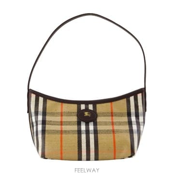 25 F/W 버버리 HIGHLANDS 숄더 백 BURBERRY 코튼  B0731722985