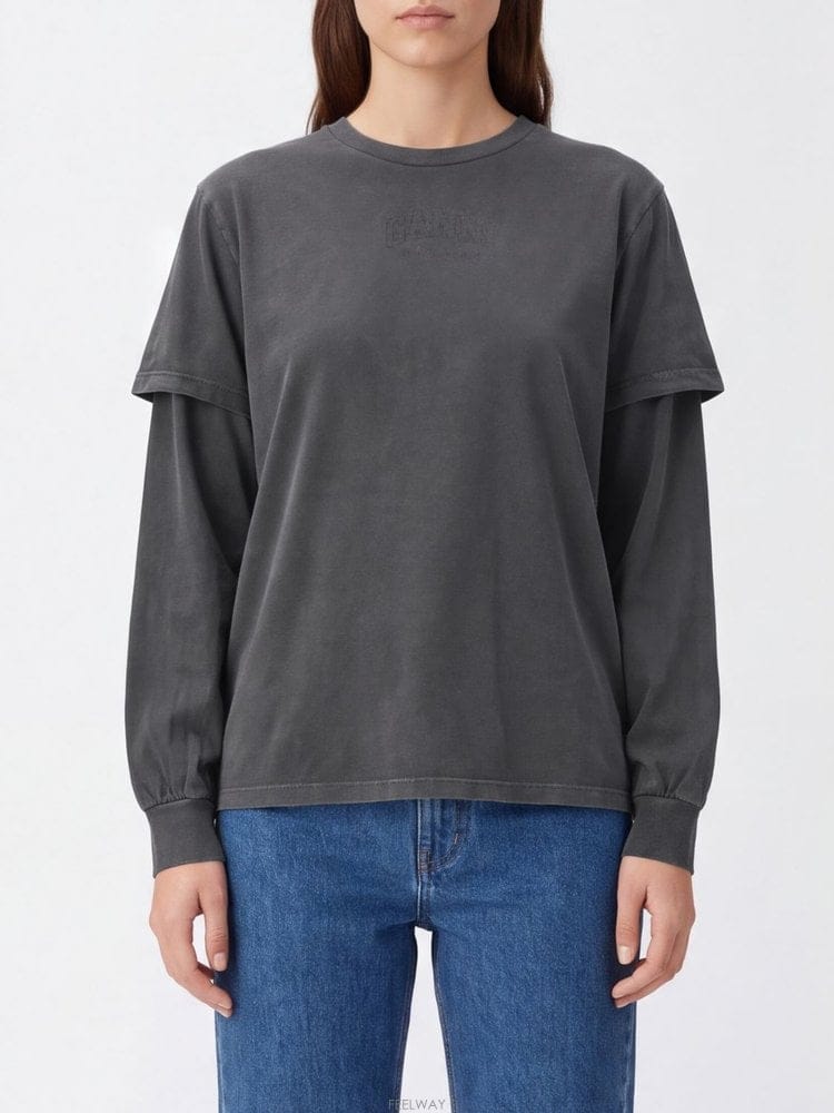 GANNI 26 F/W ���� SHORTSLEEVEDTSHIRTS A1050266 B004232374826 F/W ���� SHORTSLEEVEDTSHIRTS A1050266 B0042323748