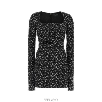 Dolce&Gabbana 26FW ��ü�ذ��ٳ� ���ǽ� F633ATFSAE5 HN6JP Floral26FW ��ü�ذ��ٳ� ���ǽ� F633ATFSAE5 HN6JP Floral