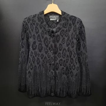 Salvatore Ferragamo 페라가모 레오파드 울혼방 니트 가디건(무료배송)