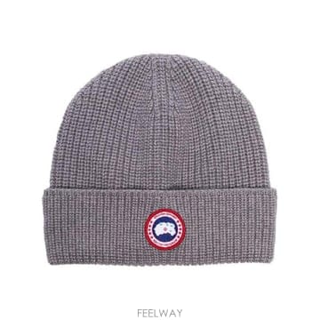 Canada Goose �׶�����Ÿ �ؿ� ĳ���ٱ��� ���� LOGO WOOL BEANIE 5026M9115�׶�����Ÿ �ؿ� ĳ���ٱ��� ���� LOGO WOOL BEANIE 5026M