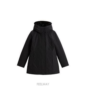Woolrich �׶�����Ÿ �ؿ� �︮ġ ���� BOULDER MIDI PARKA COAT CFWWOU2265FRUT0001BL�׶�����Ÿ �ؿ� �︮ġ ���� BOULDER MIDI PARKA COAT CF