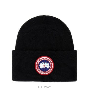 Canada Goose �׶�����Ÿ �ؿ� ĳ���ٱ��� ���� LOGO WOOL BEANIE 6936M9061�׶�����Ÿ �ؿ� ĳ���ٱ��� ���� LOGO WOOL BEANIE 6936M