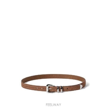 Brunello Cucinelli �׶�����Ÿ �ؿ� ���ڷ� ��ġ�ڸ� ���� LEATHER BELT MAUAS253PC2692�׶�����Ÿ �ؿ� ���ڷ� ��ġ�ڸ� ���� LEATHER BELT MA