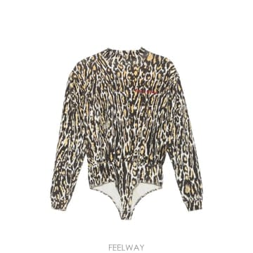 | Other Brand | Willy Chavarria cheetah print long sleeved bodysuit 12331838Willy Chavarria cheetah print long sleeved bodysuit 12