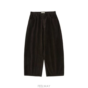 스튜디오니콜슨 Riso corduroy wide leg trousers 12188740878600 TP725