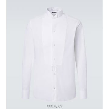 26 FW 톰포드 코튼 포플린 셔츠 TP582166384