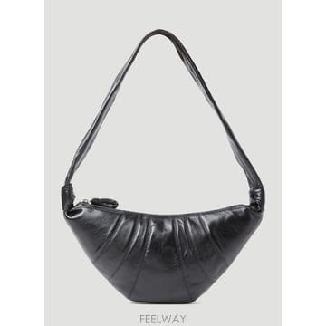 26 FW  남성 미디엄 Croissant 크로스바디 백 BG0001 LL095 BK999 TP8700018