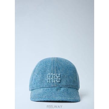 26 FW 미우미우 남성 Denim Washed Baseball Cap 5HC370 2G9U F0013 TP