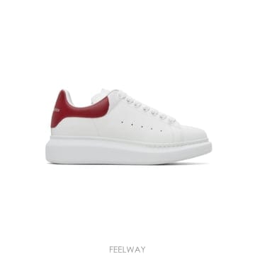 McQueen 화이트 오버사이즈 스니커즈 553770WIAIK TP878175570