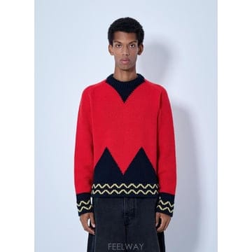26 FW 마르니 남성 라운드넥 스웨터 mni0165002col