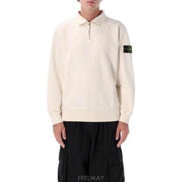 26FW 스톤아일랜드 스톤아일랜드 하프 집 코튼 스웨트 셔츠 S156100021S0A20V0093 TP581
