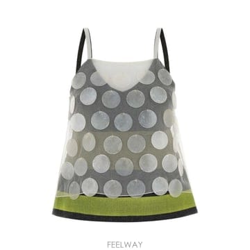26FW 마르니 Grey 울 탱크 탑 TTMA0481QSUSR03500W03 TP581899234