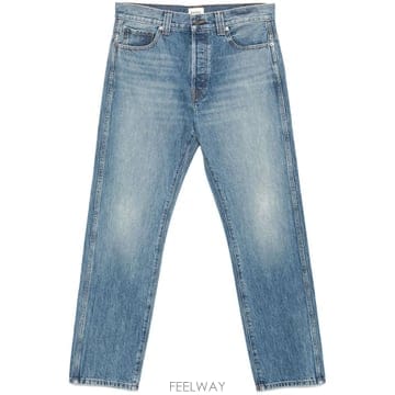 26FW 카이트 Callum 진 In Faded 블루 코튼 데님 1166908038W908038 TP5818