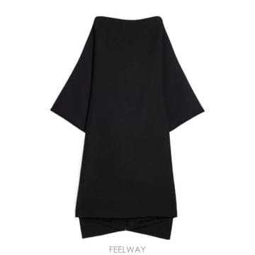 26FW 질샌더 블랙 실크 블렌드 드레스 J03CT0678J55076001 TP581196729
