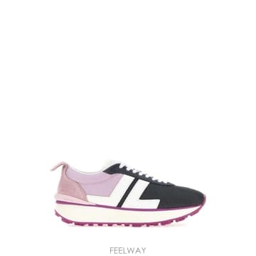 26FW 랑방 멀티 컬러 패브릭 앤 메쉬 스니커즈 FUSKBMP1NYMEA26B370 TP579304884